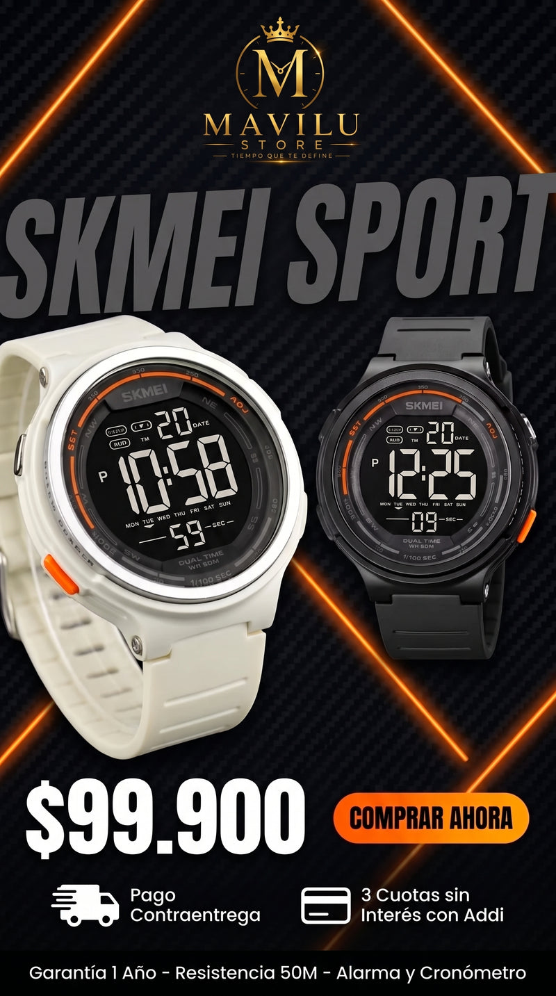 Colores reloj skmei 1841