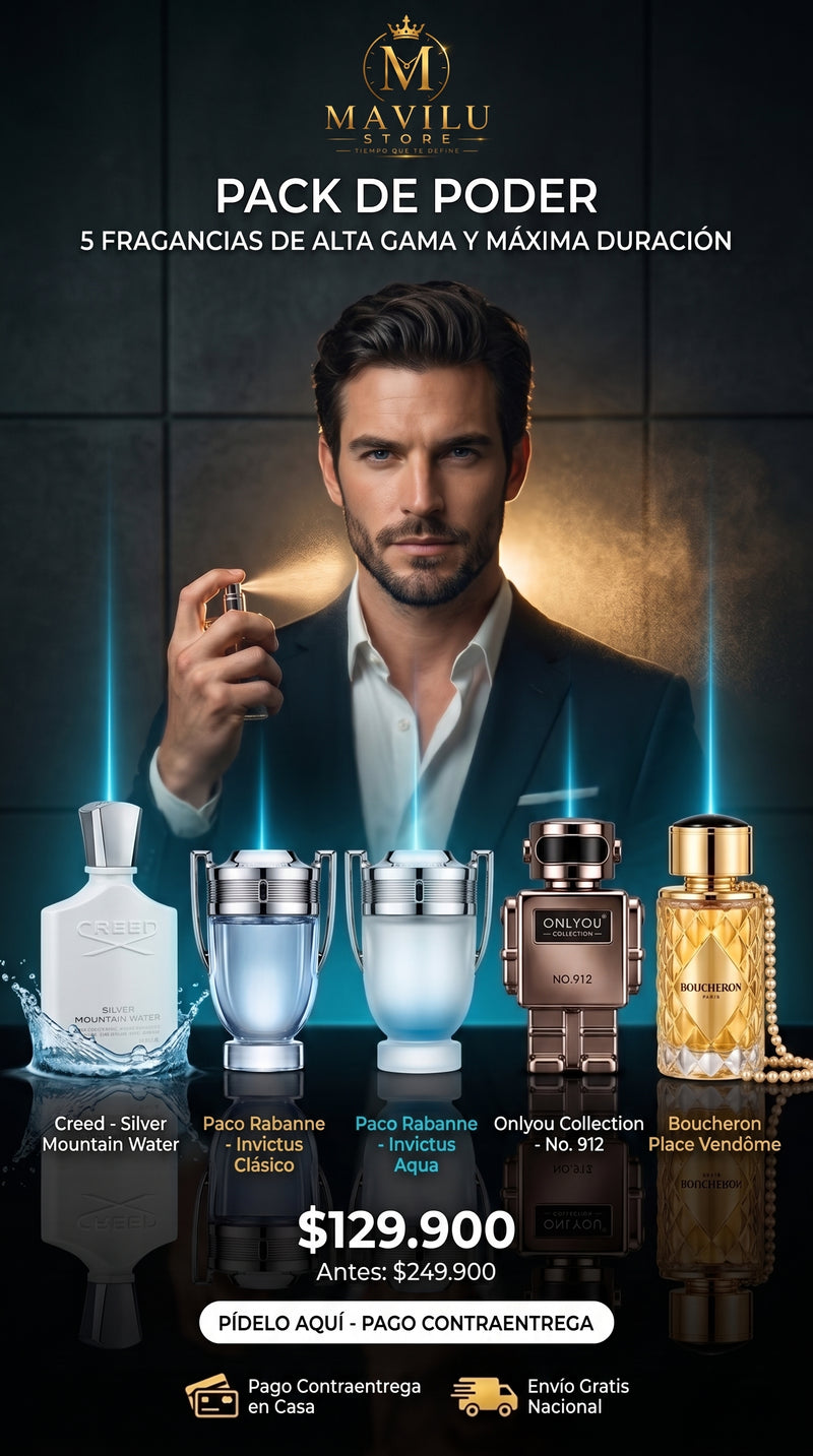 Hero Pack Mini Perfumes Originales para Hobre