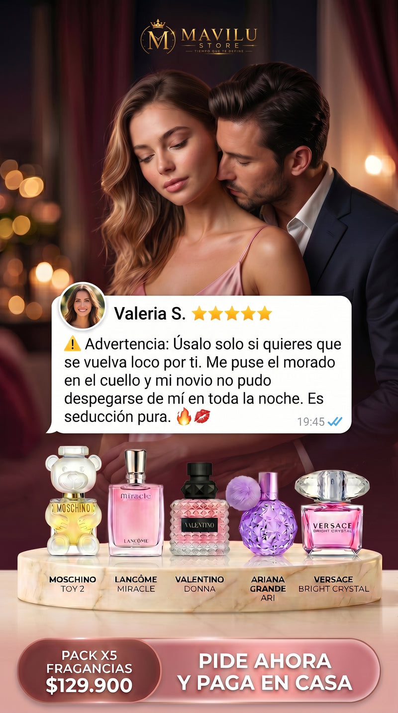 Detalles Pack Mini Perfumes Originales Dama