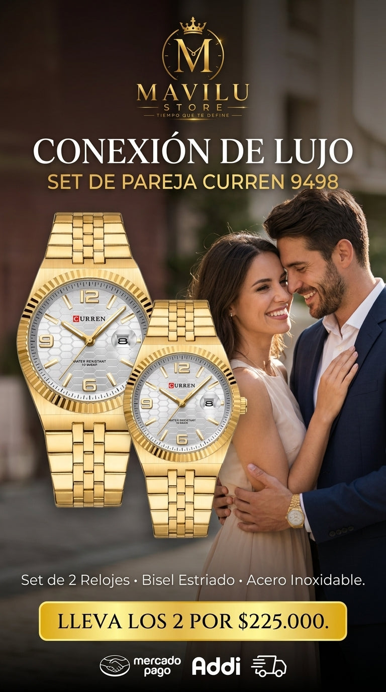 Hero Reloj de pareja Curren 9498