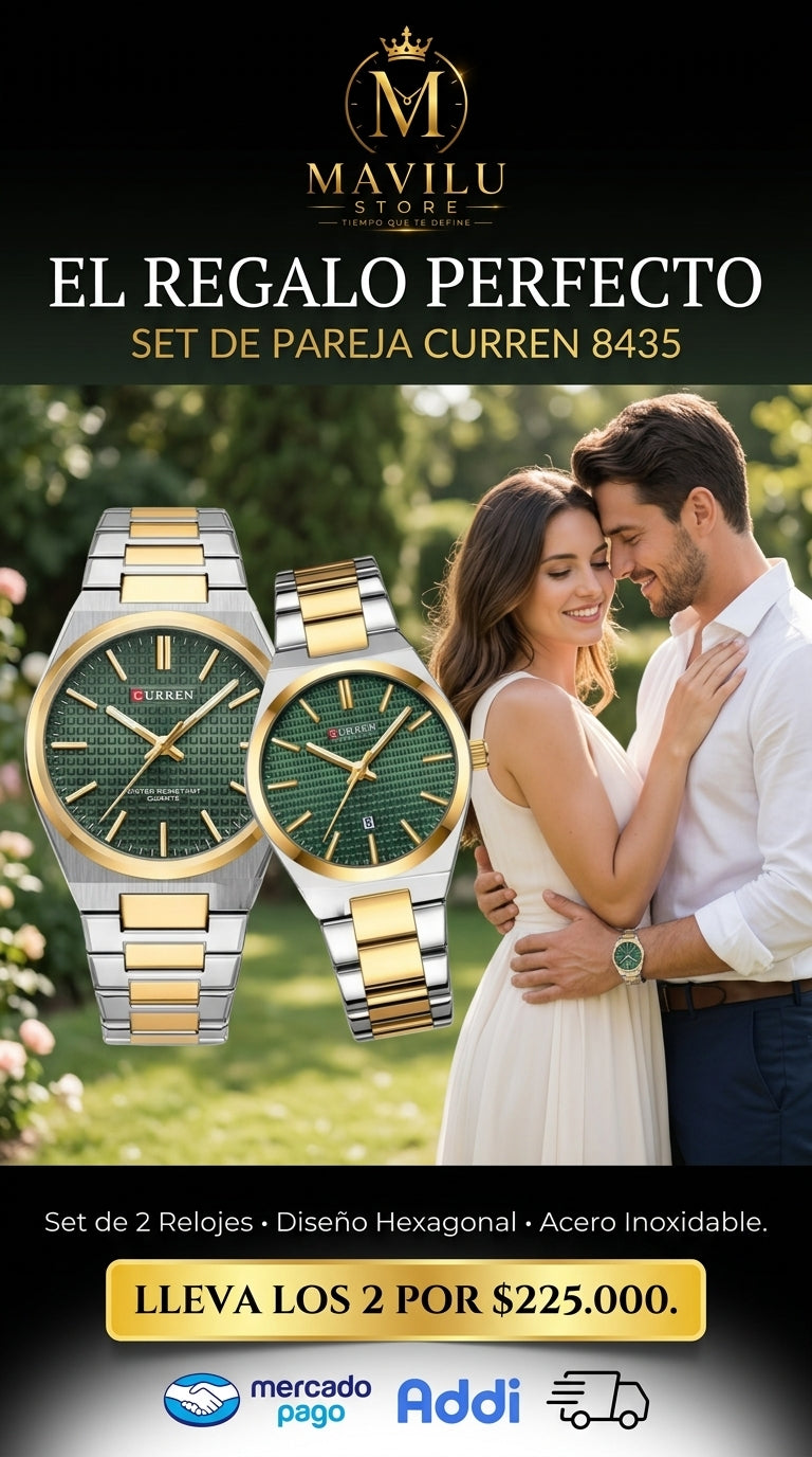 Hero Reloj de pareja Curren 8435