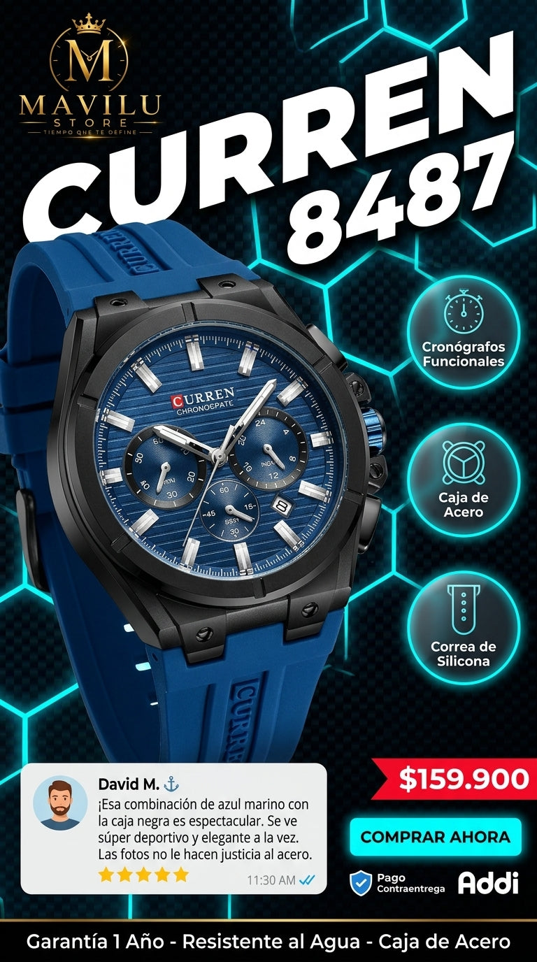 Hero reloj curren 8487