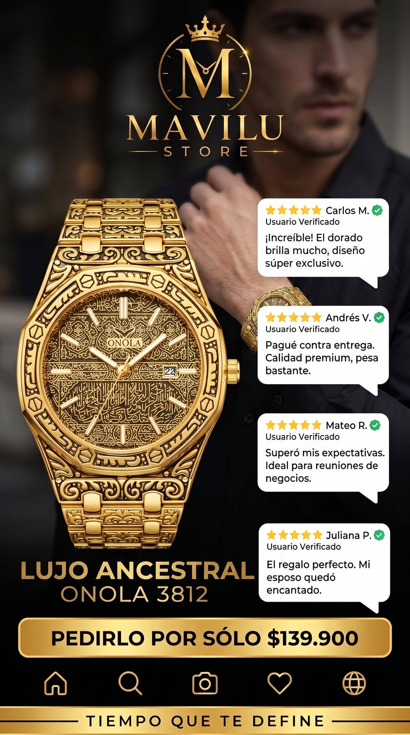 Colores Reloj de Hombre Onola 3812 de Lujo