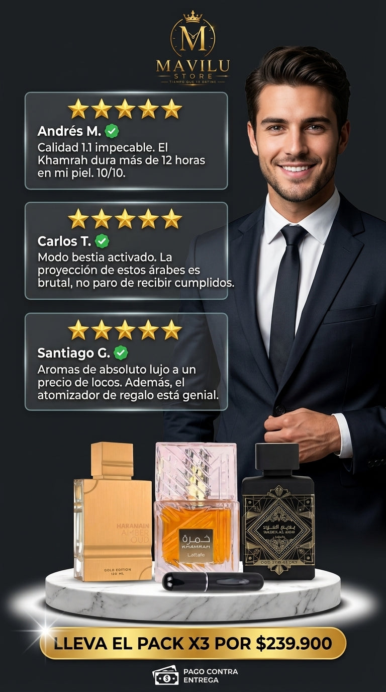 Colores PACK LUJO ARABE