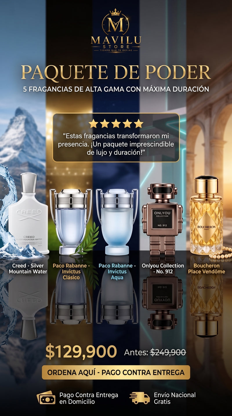 Colores Pack Mini Perfumes Originales para Hobre