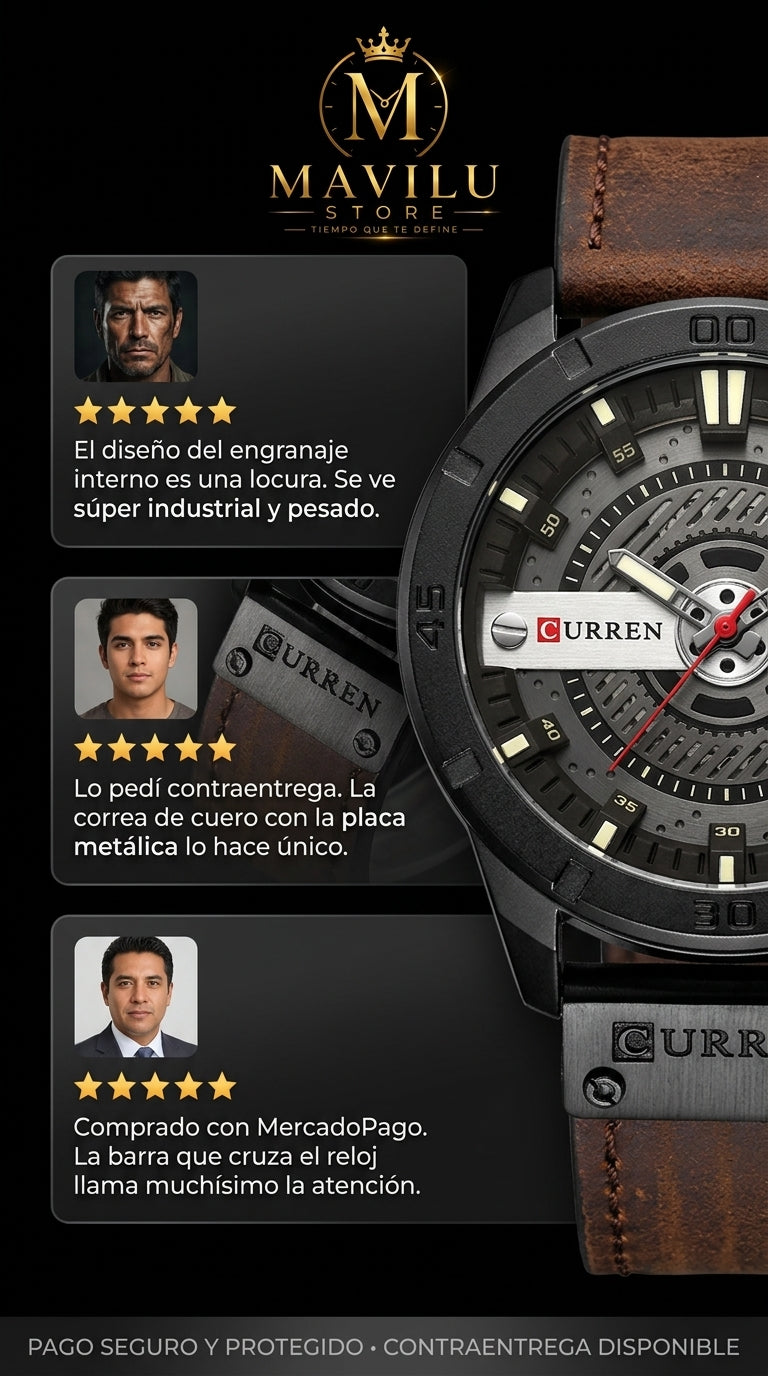 Colores Reloj de Hombre Curren 8301