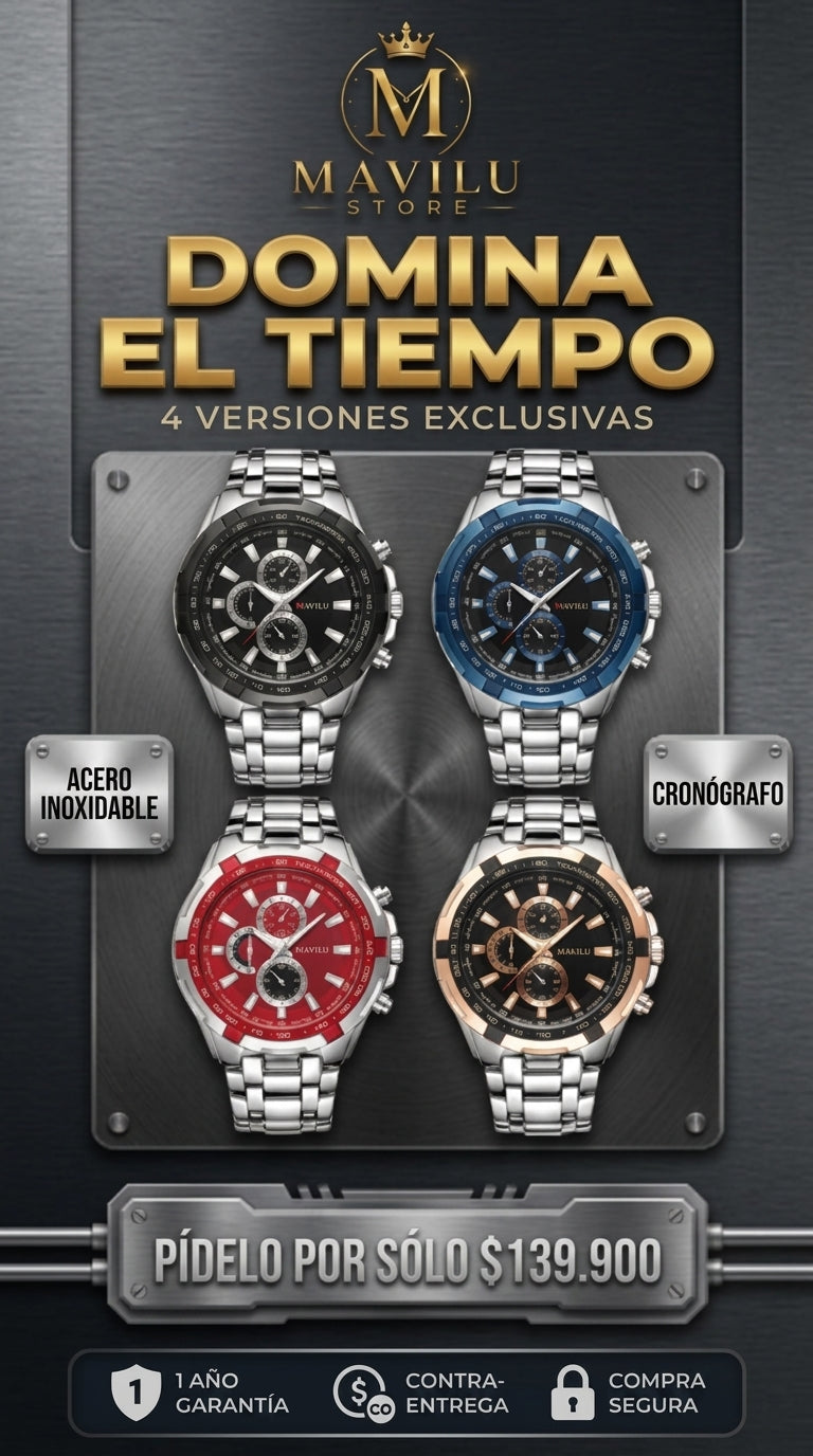 Detalles reloj de  Hombre curren 472