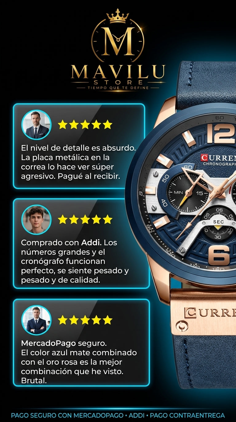 Colores reloj curren 8329