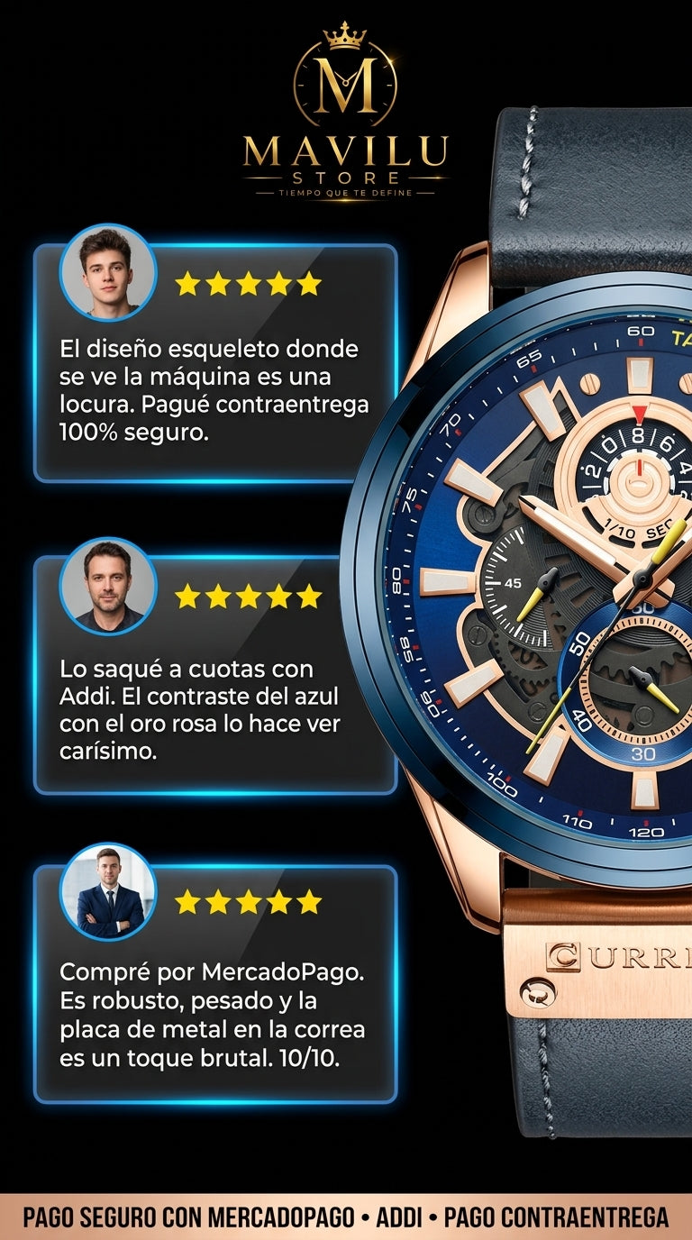 Colores Reloj de Hombre Curren 8380