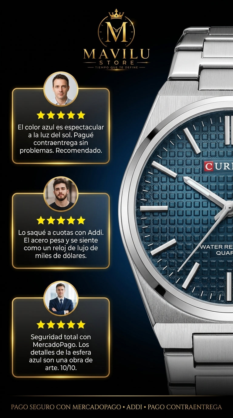 Colores Reloj de Hombre Curren 8539
