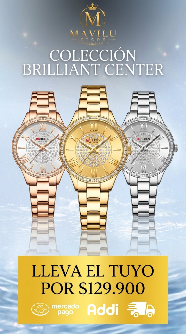 Detalles Reloj de Dama  Curren 9084