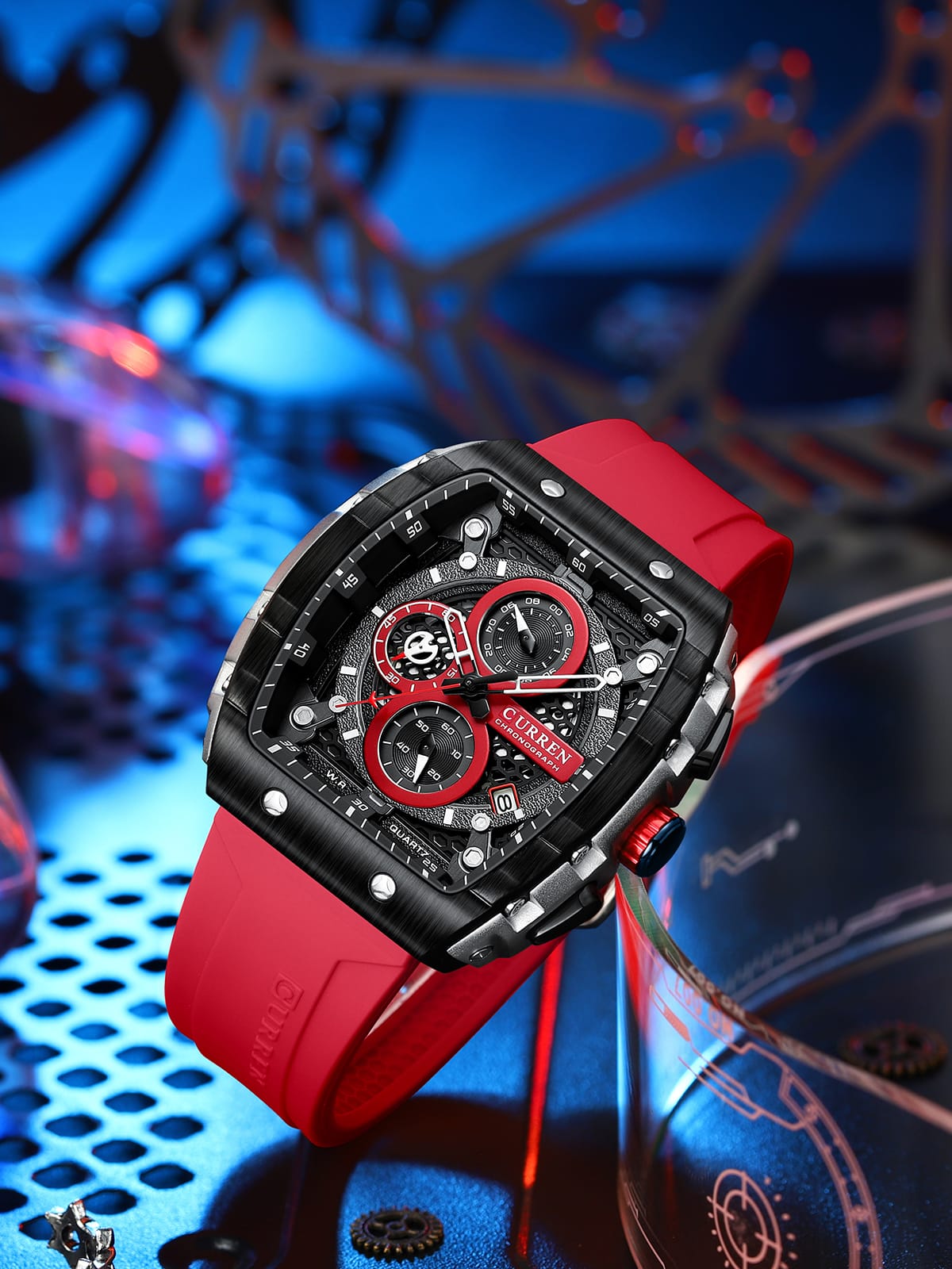 Reloj Curren 8442Deportivo de Lujo