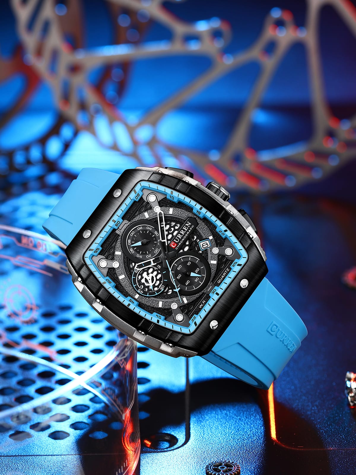 Reloj Curren 8442Deportivo de Lujo