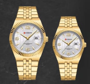 Reloj de pareja Curren 9498