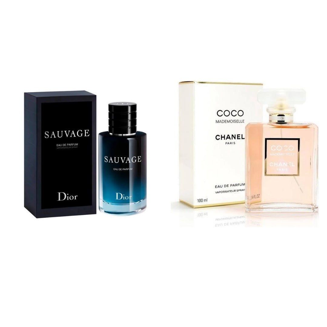 Pack Premium Él y Ella: Fragancias Sauvage + Coco Mademoiselle