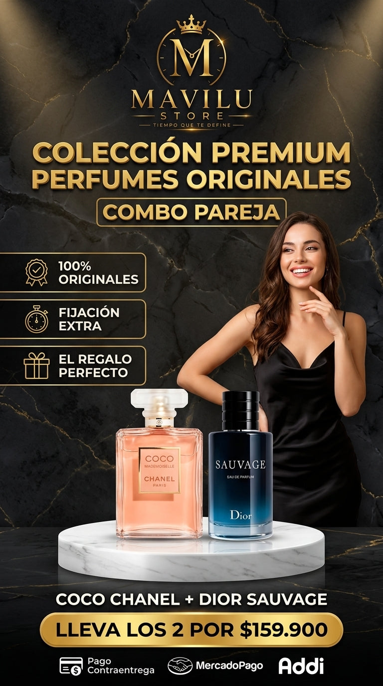 Hero Pack Premium Él y Ella: Fragancias Sauvage + Coco Mademoiselle