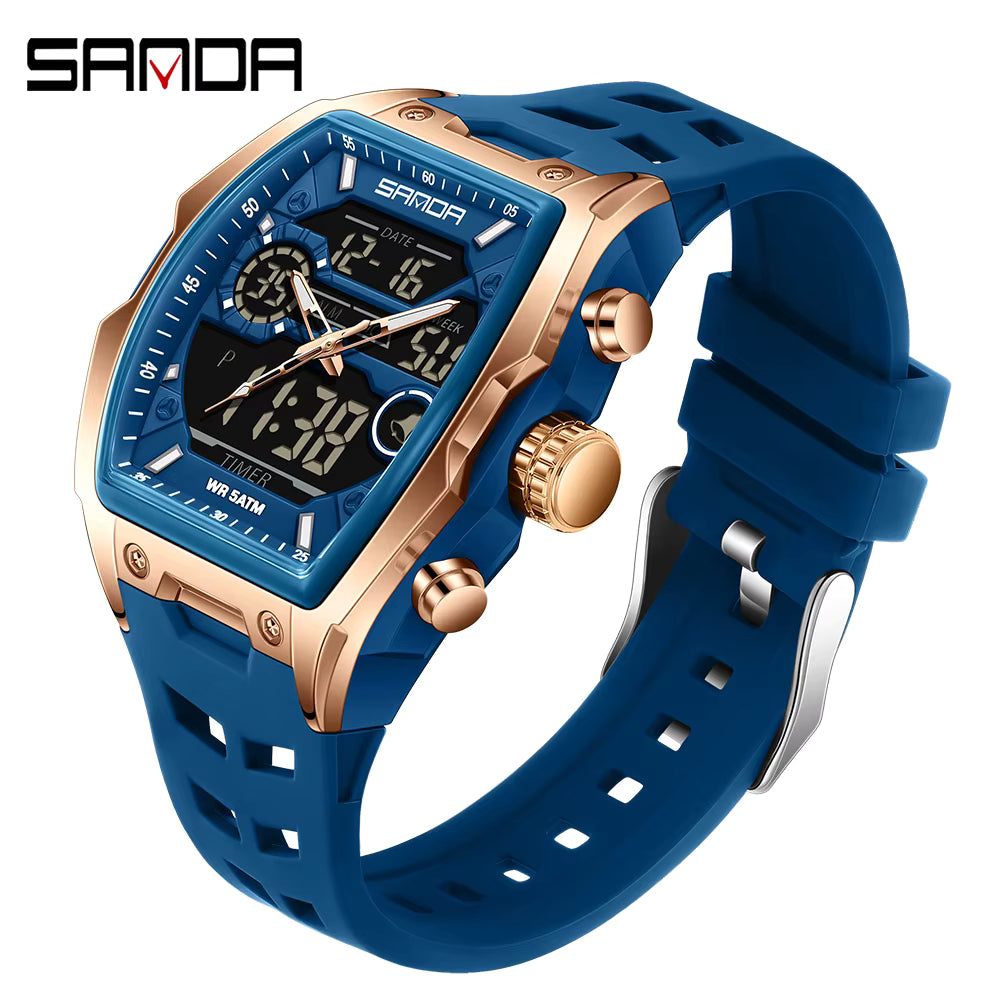 Reloj SANDA 6235 Doble Hora