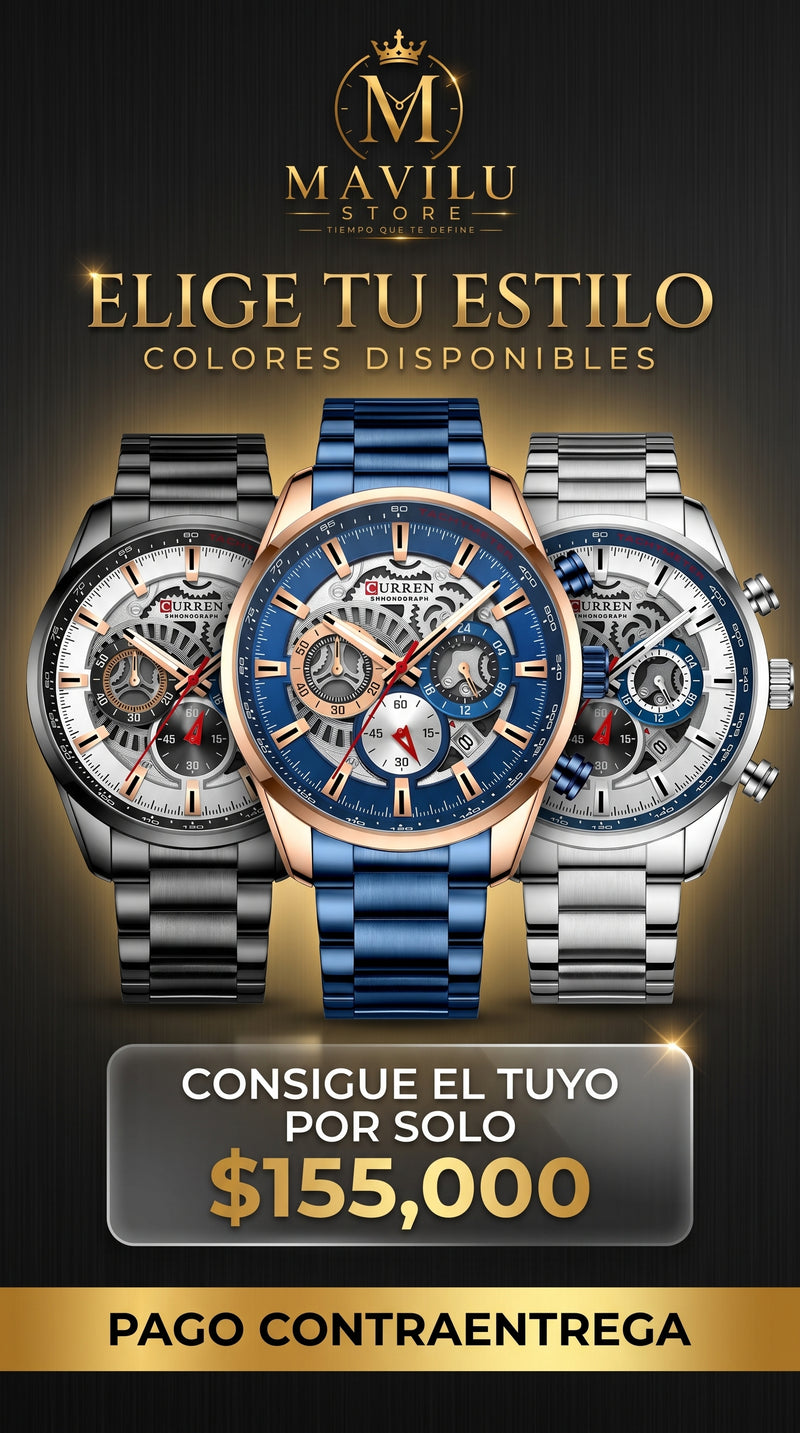 Colores Reloj Curren 8391