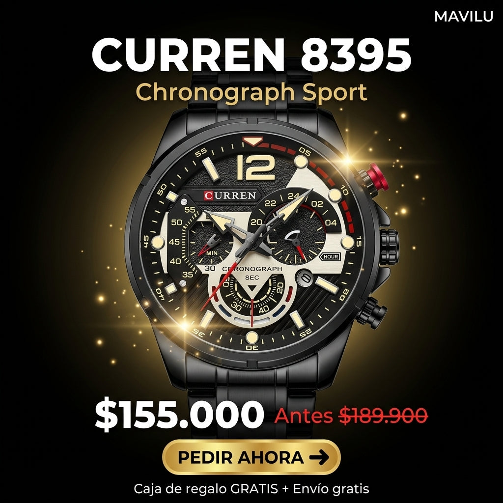 Reloj Curren 8395 Chronograph - Edición Limitada