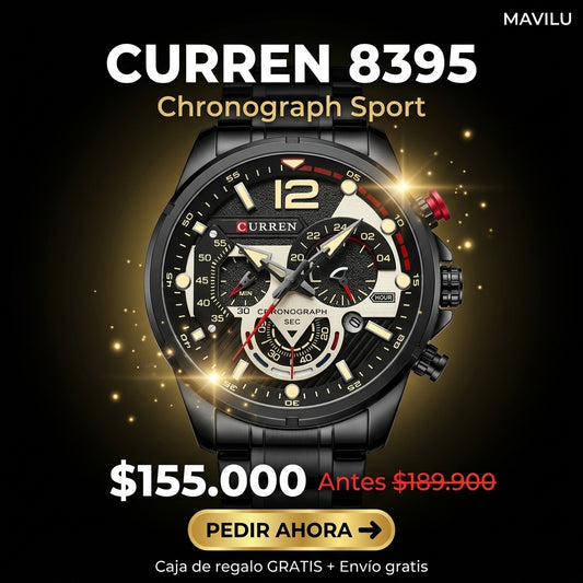 Reloj Curren 8395 Chronograph - Edición Limitada